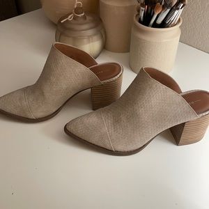 Heeled Mules